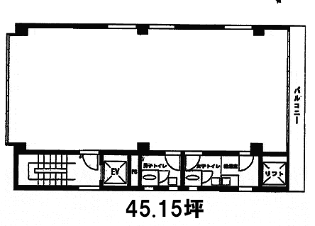 岩金ビル2F 間取り図