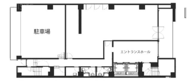 TB田町ビル1F 間取り図