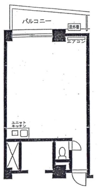 レオ新宿ビル6F 間取り図