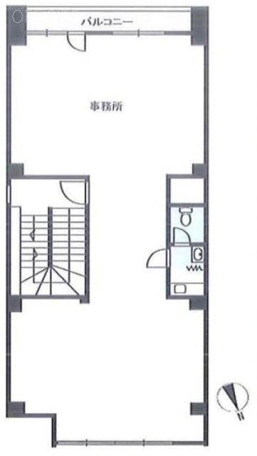 第二フジヨシビル3F 間取り図