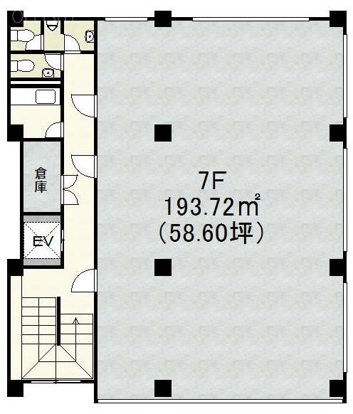 第一暁ビル7F 間取り図