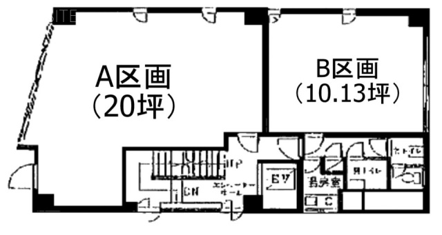 スリーエフビルB 間取り図