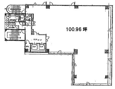 ザ・パークレックス新富町5F 間取り図