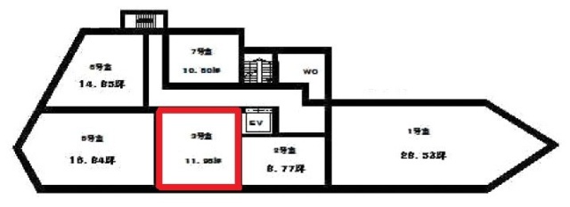 第1下川ビル203 間取り図