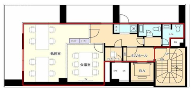 アトリウム日本橋人形町一丁目5F 間取り図