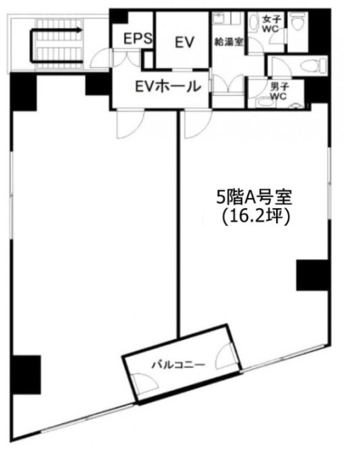 シティープライム日本橋A 間取り図