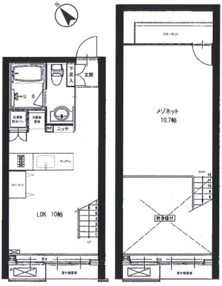 アコルデ神宮前404 間取り図