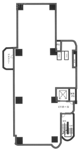 OS八王子プラザビル4F 間取り図