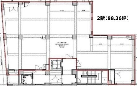 グランデュオ神山町2F 間取り図