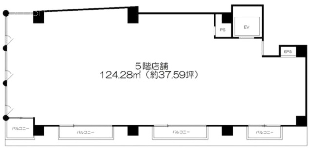 元町百段館5F 間取り図