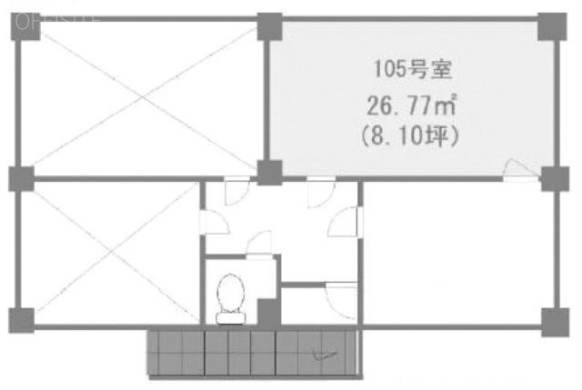 第2野口ビル105 間取り図