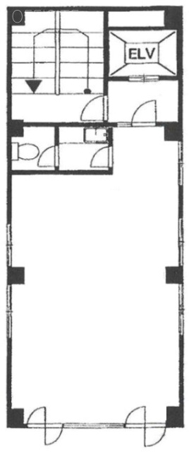 KCビル2F 間取り図