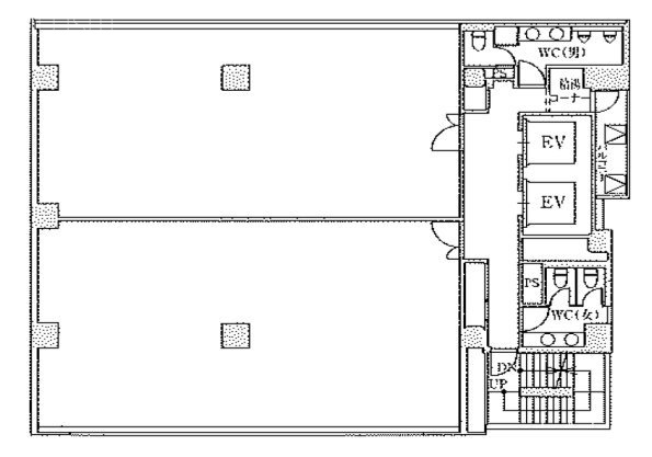 GYB秋葉原(秋葉原南ビジネスセンター)11F 間取り図