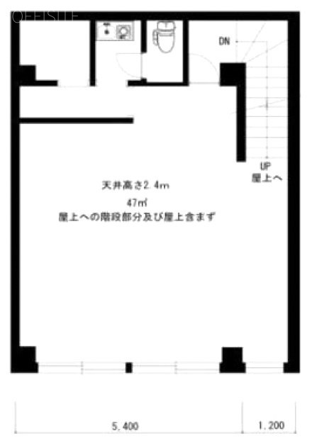 三ノ輪ビル3F 間取り図