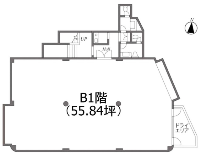 Nテラス市ヶ谷B1F 間取り図