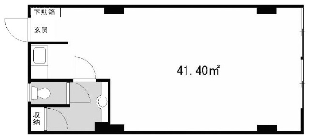 アビタメジロ304 間取り図