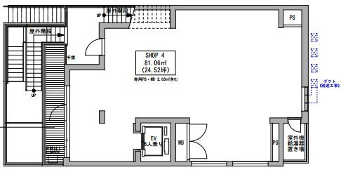 Terrace Tachikawa4F 間取り図