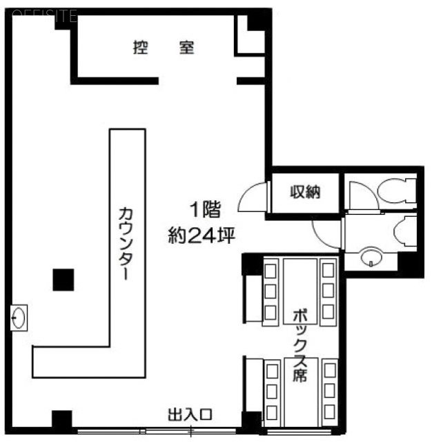 リッジタピオラビル101 間取り図