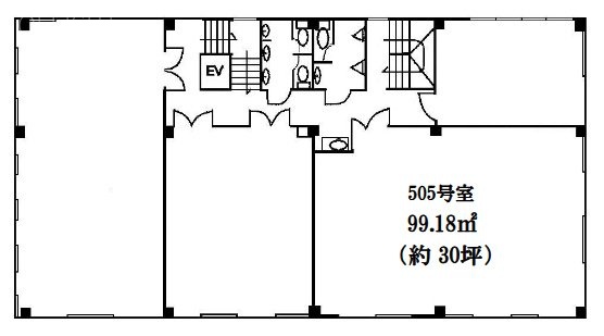 第1笠原ビル505 間取り図