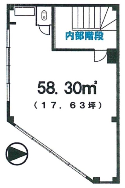 麻沼ビル4F 間取り図