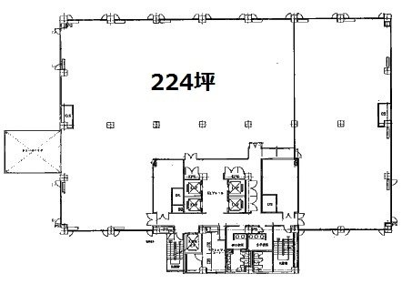 エフ・ニッセイ恵比寿ビル6F 間取り図