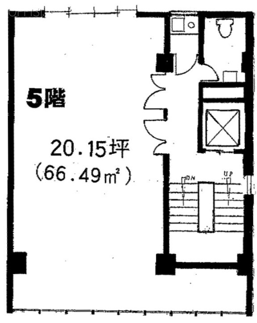 パールビル5F 間取り図