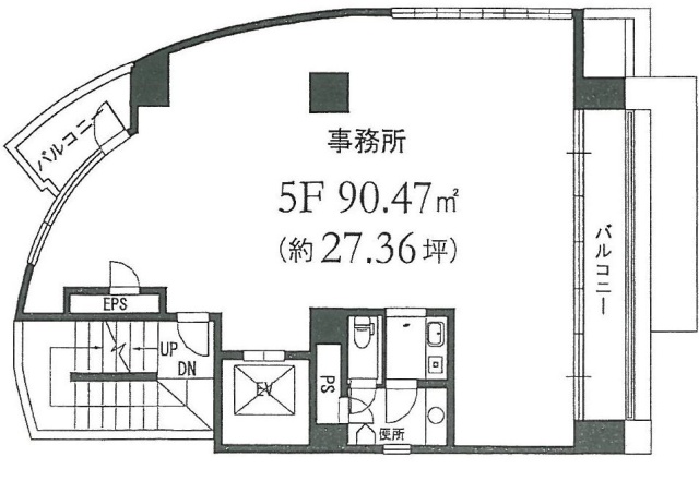 ルート南大井マスタービル第25F 間取り図