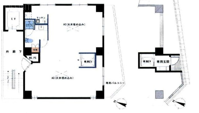 ワイズテラス原宿2F 間取り図