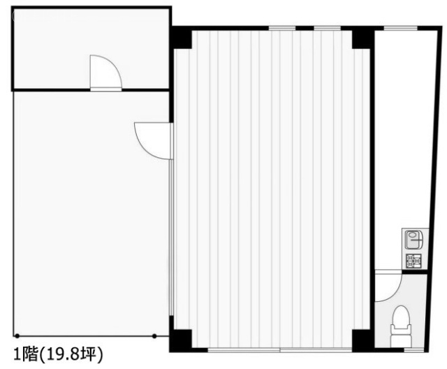 文京区本駒込1丁目ビル1F 間取り図