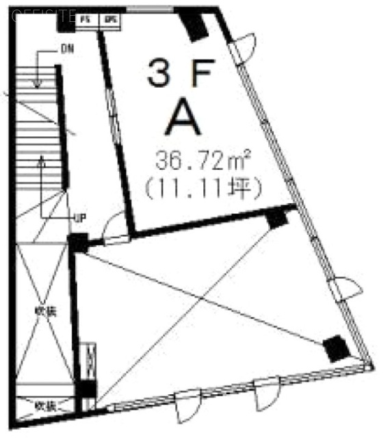 WAVEビルA 間取り図