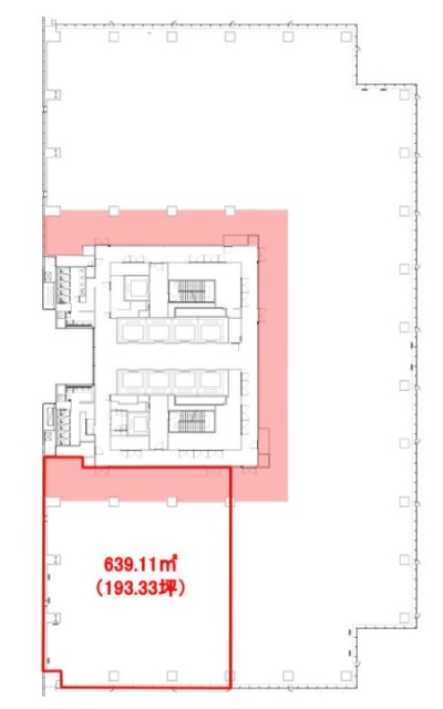 OCEAN GATE MINATO MIRAI14F 間取り図