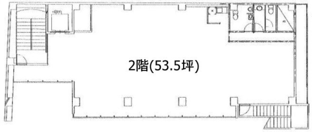 MT3ビル2F 間取り図