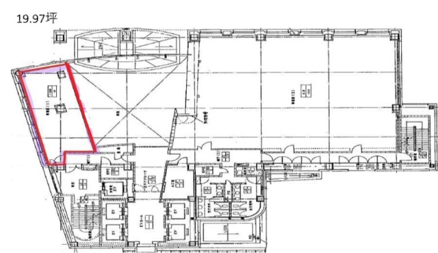 芝二丁目ビル2F 間取り図