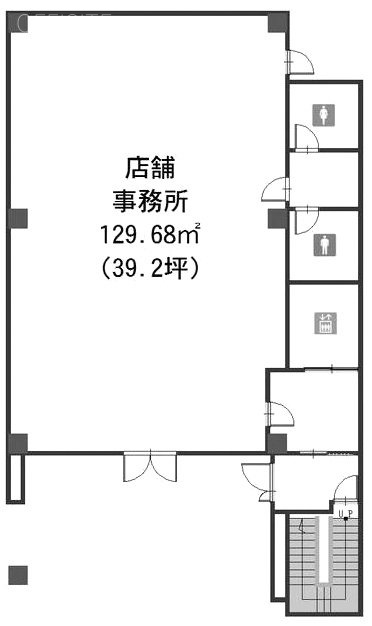 新町芳野ビル1F 間取り図