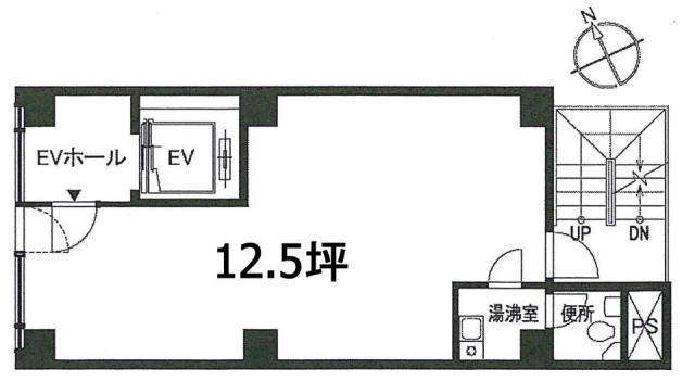 新橋KIビル7F 間取り図