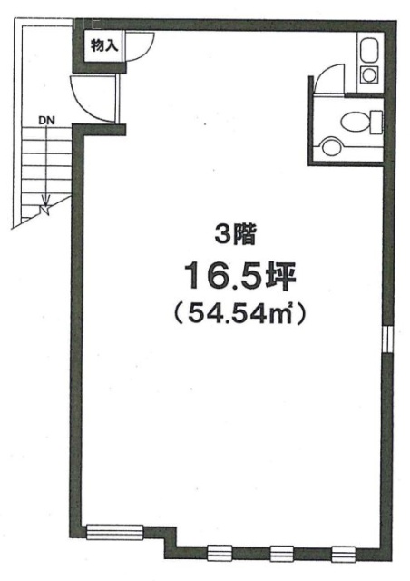 レジェンド表参道ビル3F 間取り図