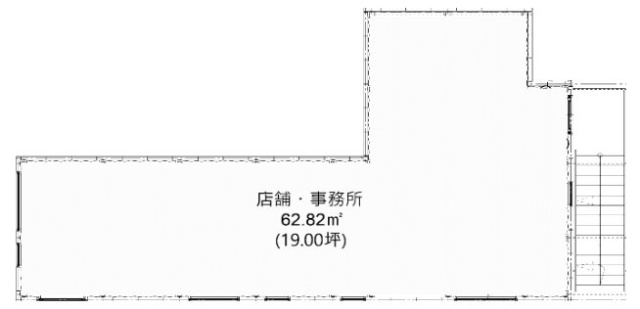 にのに八重洲仲通りビル2F 間取り図