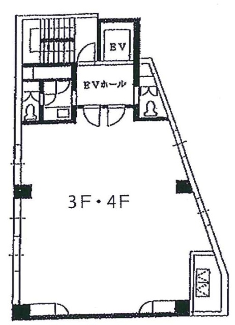 NNステーツビル3F 間取り図