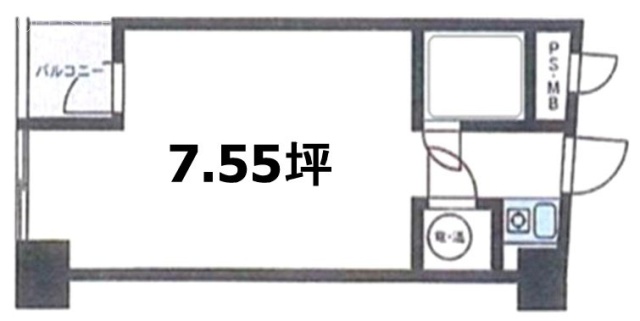 スターコート日本橋507 間取り図