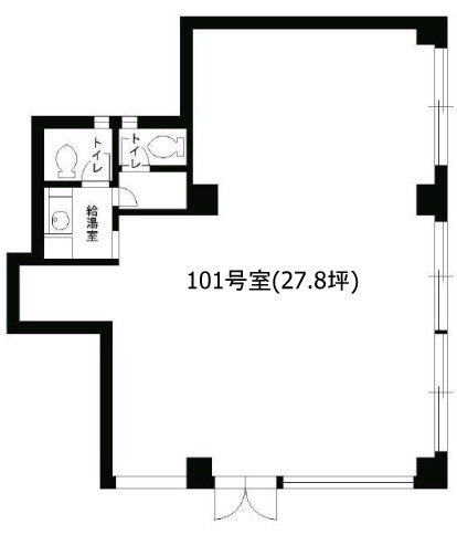 瑞穂平井マンション101 間取り図