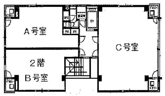 サニービルB 間取り図