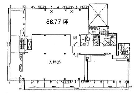 丸高ビル5F 間取り図