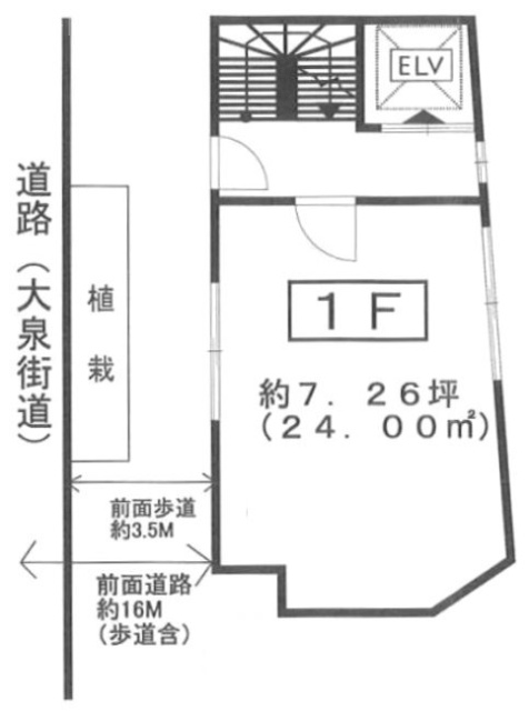 コグレビル1F 間取り図