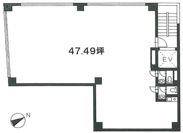 富士見MJビル3F 間取り図