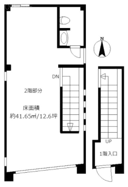 小林ビル2F 間取り図