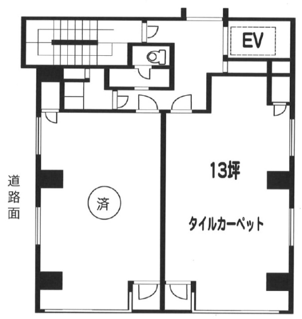 工藤ビル302 間取り図