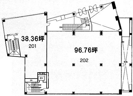 レキシントン青山ビル202 間取り図