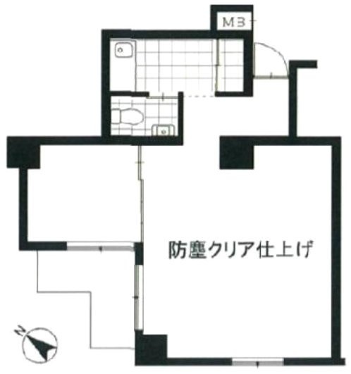 第20スカイビル103 間取り図