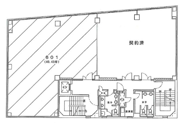 オカバ錦糸町ビル601 間取り図