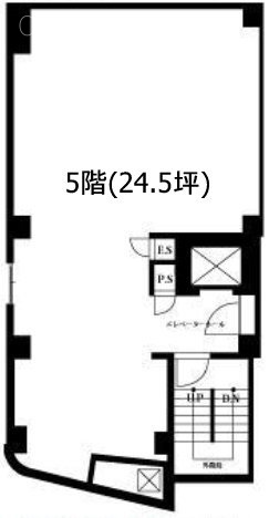 シノダビル5F 間取り図
